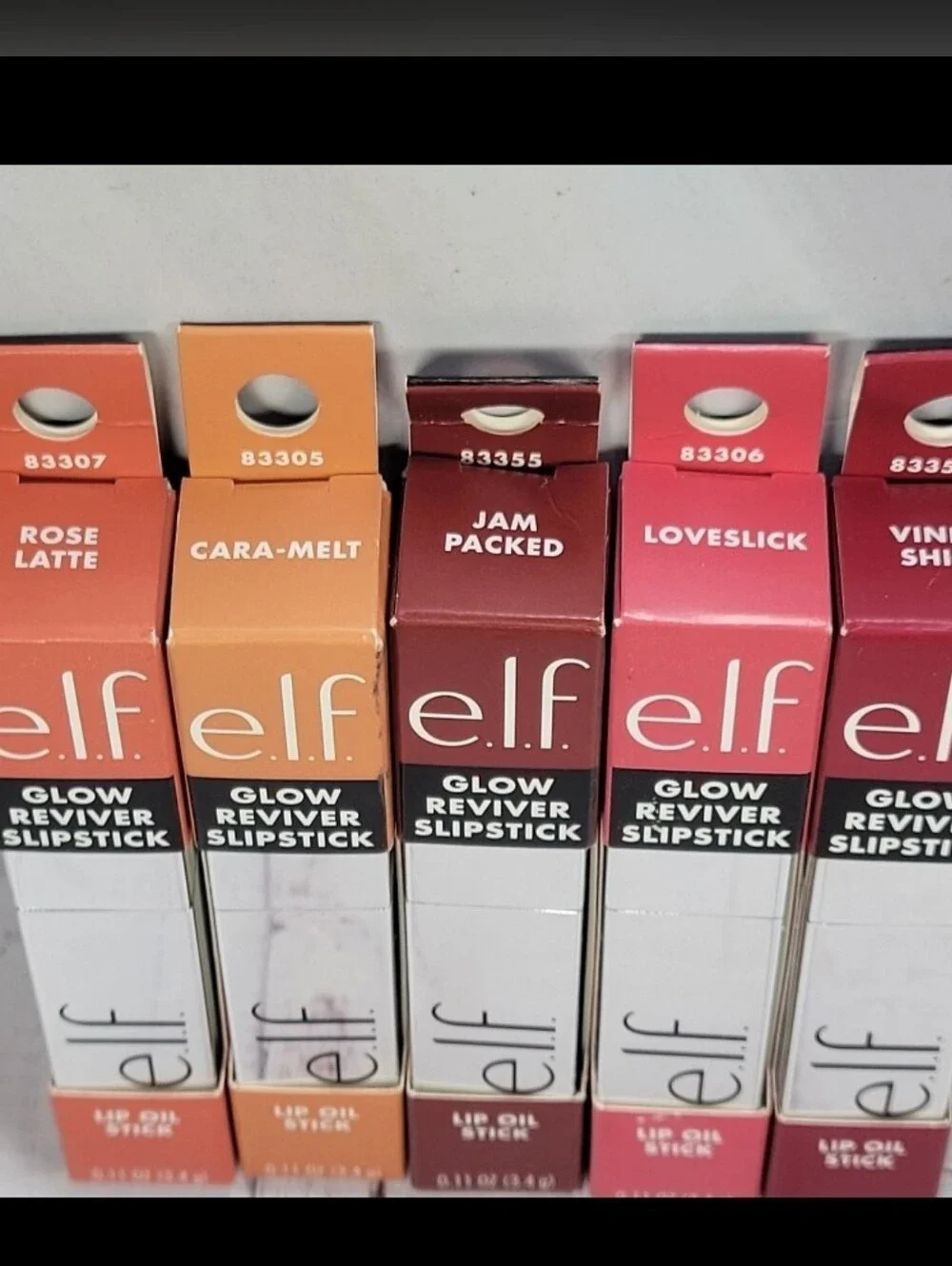 Elf Glow Reviver Slipstick Lip Oil Stick Bundle NEW!